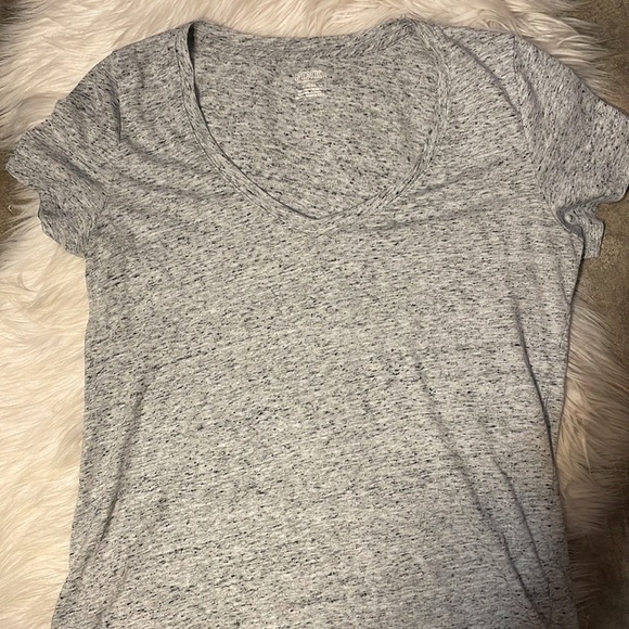 PINK Victoria's Secret Tops - Pink Victoria’s Secret Gray Tee Shirt‎